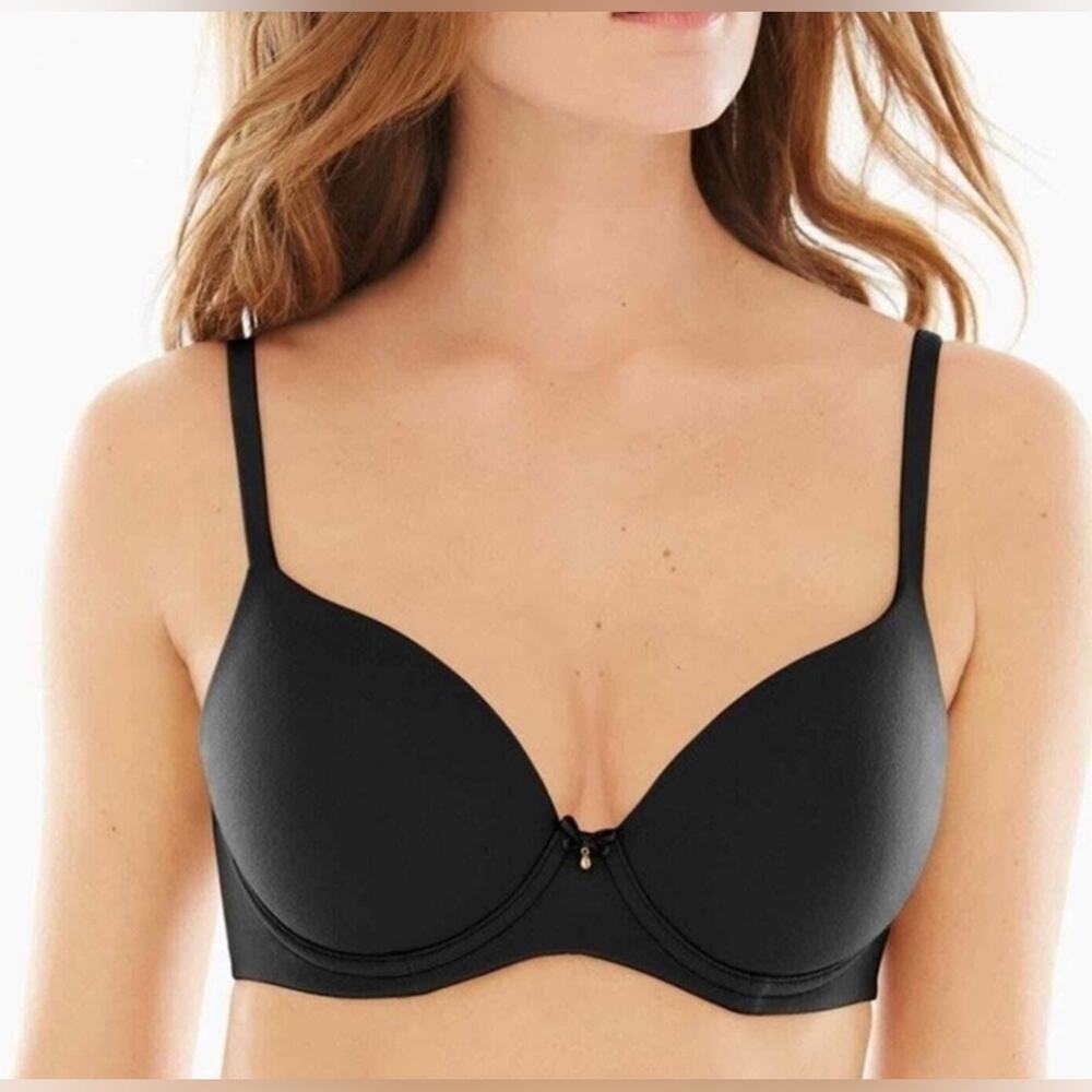 Soma Embraceable Perfect Coverage Classic Everyday Comfort Bra Black Size 38DD